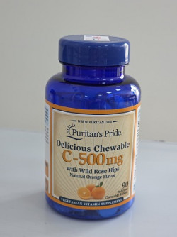 Puritans Pride Delicious Chewable C-500mg Tablets
