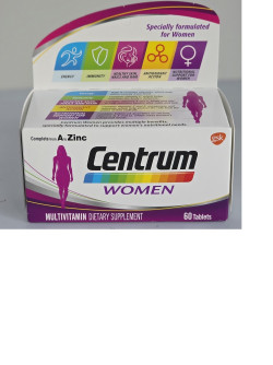 Centrum Women Multivitamin & Multimineral Tablets 60's