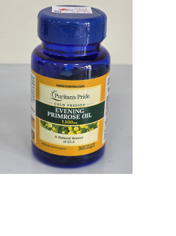 Puritan's Pride Evening  Primrose oil 1300 mg softgels 30's