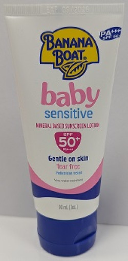 Banana Boat baby sensitive SPF 50  lotion 90ml