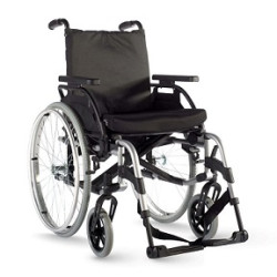 Breezy Basix2 Foldable Wheelchair 