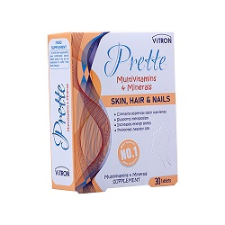 Prette Skin, Hair and Nails Tablets 30'S