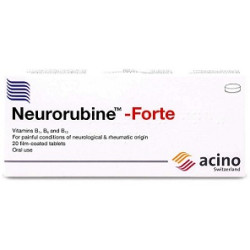 Neurorubine - Forte Tablets 20's