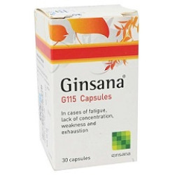 Ginsana G115 Capsules 30's 