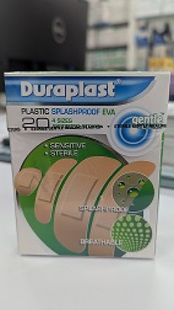 Duraplast Plastic Splashproof  Plasters 20's