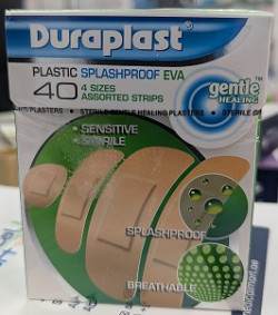 Duraplast Plastic Splashproof plaster 40's