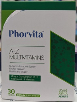 Phorvita A-Z Multivitamins Tablets 30's 