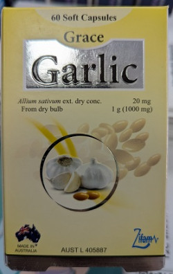 Grace Garlic Extract Soft Capsules 60'S 