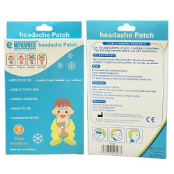 Novamed Headache Patches 3 'S 