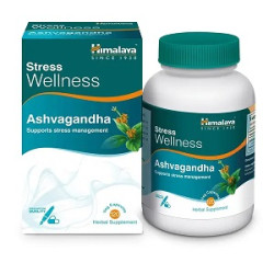Himalaya Stress Wellness Ashvagantha Capsules 120's 