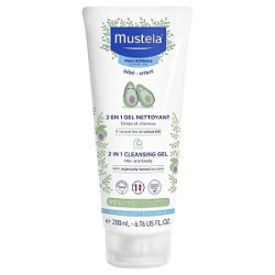 Mustela 2 in 1 Cleansing Gel 200ml 