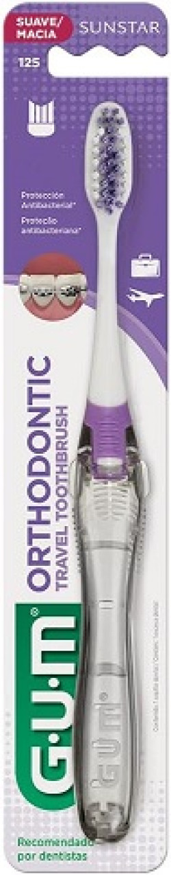 GUM Ortho Travel Brush ( Soft ).